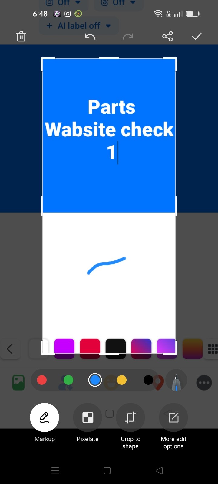 wabsite tast